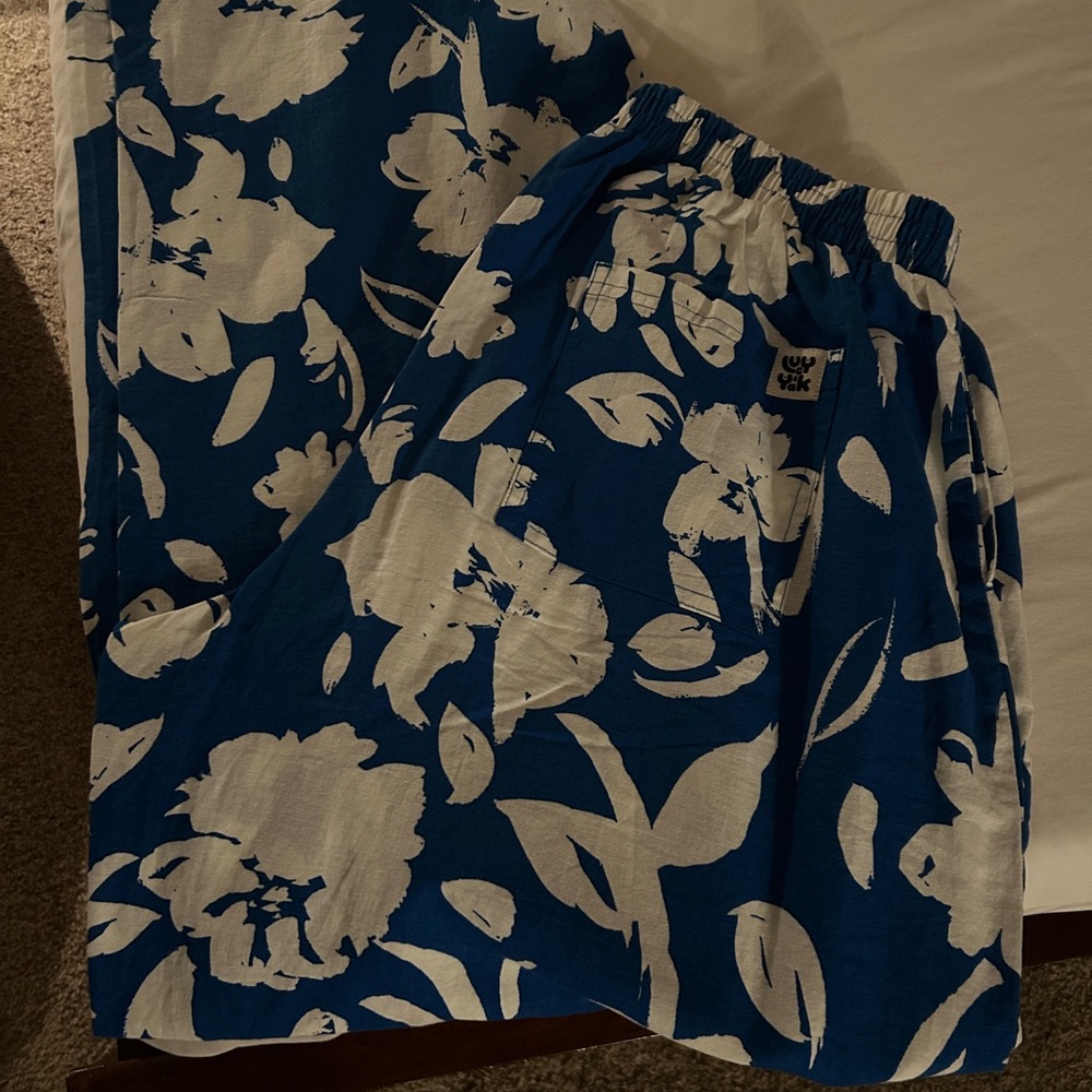 NWOT Lucy & Yak Sold Out Organic Cotton Linen Pants - Picture 3 of 6